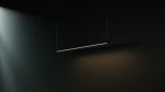COMET STARDUST - Linear Pendant | Pendants by ILANEL Design Studio P/L. Item composed of wood and aluminum in minimalism or contemporary style