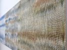 Three Horizons II | Tapestry in Wall Hangings by Jessie Bloom Studio. Item composed of cotton and paper in mid century modern or contemporary style