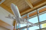 PREMIÈRE CLASSE | Public Sculptures by COOKE-SASSEVILLE | Everest Elementary School in Québec. Item made of wood with synthetic