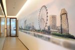 Willis Towers Watson Singapore office art mural | Murals by Just Sketch | Willis Towers Watson in Singapore. Item composed of synthetic