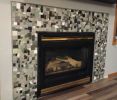 Tile Fireplace Surround | Mosaic in Art & Wall Decor by JK Mosaic, LLC. Item composed of ceramic