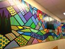 Fox Creek Elementary School Mural | Murals by Christine Rose Curry | 6585 Collegiate Dr in Littleton. Item made of synthetic