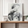 Eventually Everything Connects - Fine Art Print | Prints by Christa. Item made of canvas with paper works with minimalism & contemporary style