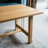 Coffee table | Tables by Majid Lavasani. Item made of oak wood & brass