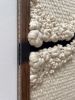 Woven wall art frame (Gorge 012) | Tapestry in Wall Hangings by Elle Collins. Item made of oak wood with cotton works with minimalism & mid century modern style