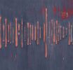 Sound Waves from Lola by the Kinks | Oil And Acrylic Painting in Paintings by L Rowland Contemporary Art. Item composed of wood and synthetic