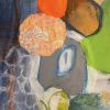 Construction Site | Oil And Acrylic Painting in Paintings by Kathy Ferguson Art. Item composed of canvas & synthetic