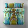 Belgian Linen Fabric Art Panel: Splendid by Dorothy Fagan | Textiles by Dorothy Fagan Fine Arts. Item made of linen compatible with mid century modern and contemporary style
