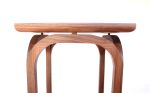 Arched Side Table | End Table in Tables by Greg Palombo. Item composed of walnut in boho or mid century modern style