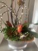 Fall Orchid Arrangement | Floral Arrangements by Fleurina Designs | CSR Real Estate Services in San Jose. Item composed of metal and synthetic
