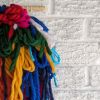 Beautiful Disaster - Woven Wall Hanging | Tapestry in Wall Hangings by Aurore Knight Art. Item made of cotton compatible with contemporary and eclectic & maximalism style