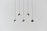 Dora Pendant Pl5 | Pendants by SEED Design USA. Item composed of steel and glass