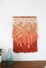 The Ribbon Gradient | Tapestry in Wall Hangings by Mochablue Fiber Art. Item made of cotton & copper compatible with boho and minimalism style