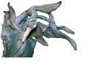 Jemma - Large outdoor Heron sculpture | Public Sculptures by Black Lily Studio- Lee Bell