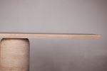 Natural Travertine Console Table. Narrow Console Table. | Tables by HamamDecor LLC. Item made of marble works with minimalism & contemporary style