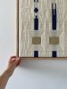 Render 012 | Wall Sculpture in Wall Hangings by Anita Meades. Item made of wood with wool works with minimalism & contemporary style