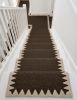 Handwoven Woolen Brown Runner Rug | Rugs by Evergreen Carpets. Item made of wool works with boho & minimalism style