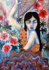 Sofia | Oil And Acrylic Painting in Paintings by Elena Parau. Item made of canvas compatible with boho and contemporary style