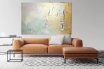 Imaginings- Gold/Black Abstract 48x72 painting | Oil And Acrylic Painting in Paintings by Twyla Gettert. Item made of canvas works with minimalism & contemporary style