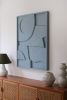 Concrete Art, Plaster Art, Modern Texture Art, | Wall Sculpture in Wall Hangings by Blank Space Studios. Item composed of wood and stone in boho or eclectic & maximalism style