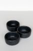 Black Matte Stoneware Mini Serving Bowl | Serveware by Creating Comfort Lab. Item made of stoneware