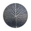 Night WaterLily mosaic Sculpture | Wall Sculpture in Wall Hangings by Julia Gorbunova. Item composed of glass