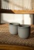 Handmade Porcelain Espresso Cup. Gray Sky | Drinkware by Creating Comfort Lab