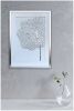 Silver Lotus flower | Mixed Media by Julia Gorbunova. Item made of glass works with minimalism & contemporary style