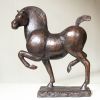 Going Out to Enjoy Himself - Horse Sculpture | Ornament in Decorative Objects by Ninon Art. Item made of bronze works with boho & minimalism style