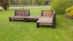 Custom reclaimed white oak sectional- commission piece | Couches & Sofas by Paul's Green Barn