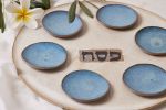 Handmade Ceramic Large Seder Plate | Dinnerware by ShellyClayspot. Item composed of stone