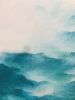 A throbbing moment | Oil And Acrylic Painting in Paintings by Francesca Borgo. Item made of canvas works with minimalism & contemporary style