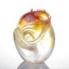 LIULI Crystal Art Dragon, Taichi, "Intention" | Sculptures by Lawrence & Scott | Lawrence & Scott in Seattle. Item composed of glass