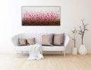 Virtuous Floral Bloom | Oil And Acrylic Painting in Paintings by DaggArt. Item made of canvas & synthetic