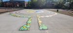Labyrinth | Murals by Keith Doles | West Riverside Elementary School in Jacksonville