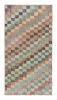 Vintage Zeki Müren Rug with Polychromatic Geometric Pattern | Area Rug in Rugs by Rug and Kilim