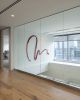 Thin Line Scribble Mirror | Sculptures by Ryan Coleman. Item made of glass & synthetic compatible with minimalism and contemporary style
