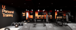 U Personal Training | Interior Design by Studio Hiyaku. Item made of wood & metal