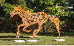 Silhouette Herd | Public Sculptures by Wendy Klemperer Art Inc | Davie Pine Island Park in Davie. Item made of steel