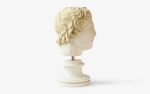 Alexander The Great Bust No:1 (Large) | Sculptures by LAGU. Item composed of marble compatible with traditional style