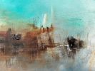 Narrow Marsh | Oil And Acrylic Painting in Paintings by Nicholas Kriefall. Item made of canvas works with contemporary style