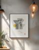 Low Tide | Prints by Kirsten Ulve. Item composed of paper in minimalism or mid century modern style
