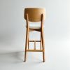 Belis Minimalist Wooden Bar Stool | Chairs by Kleinhaus Furniture. Item made of wood works with minimalism & contemporary style