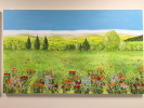 Painting installations | Oil And Acrylic Painting in Paintings by Becca Clegg | Frimley Park Hospital in Frimley. Item made of synthetic