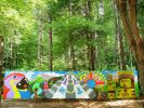 Deep Roots | Murals by Gus Lina Art | Shady Valley Park in Atlanta. Item composed of synthetic