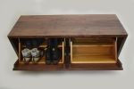 KATANA shoe cabinet | Bench in Benches & Ottomans by In Element Designs. Item composed of walnut