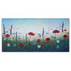 Summer Evening original floral painting on canvas | Oil And Acrylic Painting in Paintings by Amanda Dagg. Item composed of canvas & synthetic