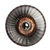 New Wave Optic Wall Sconce XL | Sconces by Marie Burgos Design and Collection. Item composed of metal and glass