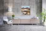 Peaceful Reflections - Coastal Wetlands Painting on Canvas | Oil And Acrylic Painting in Paintings by Filomena Booth Fine Art. Item made of canvas works with coastal style