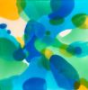 Chasing Sun I | Mixed Media in Paintings by Maria Bacha. Item made of canvas compatible with minimalism and contemporary style